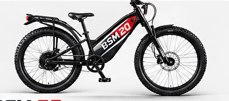 Illustrative BSM 20 pedal-equipped electric bicycle